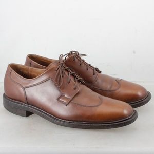 Wright English Leather Open Vamp Hand Lasted Derby